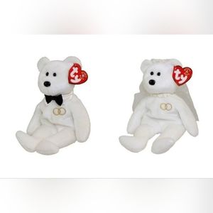 Ty Beanie Babies Mr. & Mrs. Set